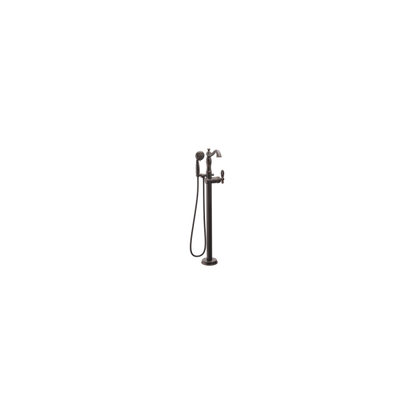 Thumbnail image of product: Traditional Floor Mount Tub Filler Trim - Less Handle