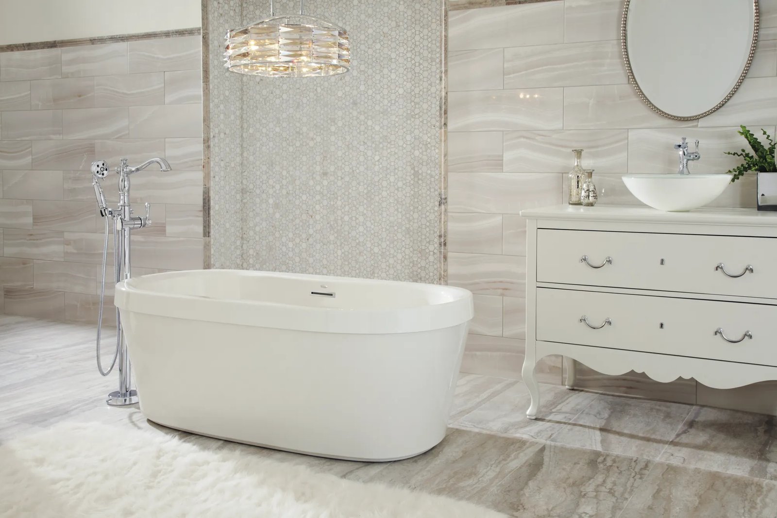 Thumbnail image of product: Floor Mount Tub Filler Trim