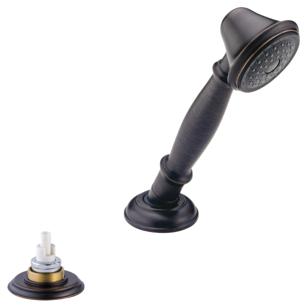 Hand Shower w/ Transfer Valve - Roman Tub - Less Handle