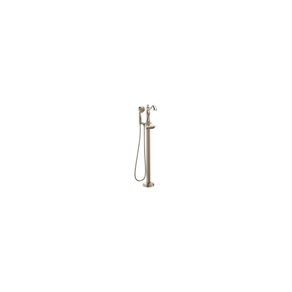 Traditional Floor Mount Tub Filler Trim - Less Handle
