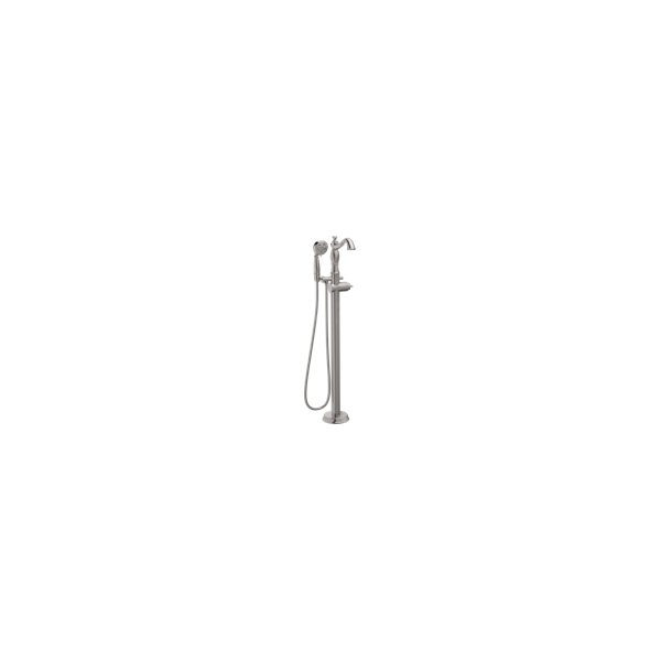 Traditional Floor Mount Tub Filler Trim - Less Handle